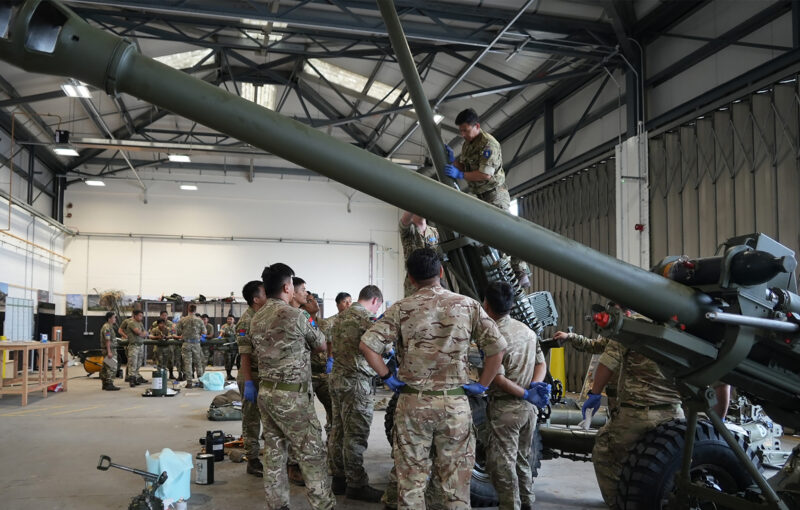 The King’s Gurkha Artillery Gets to Grips with the L118 Light Gun