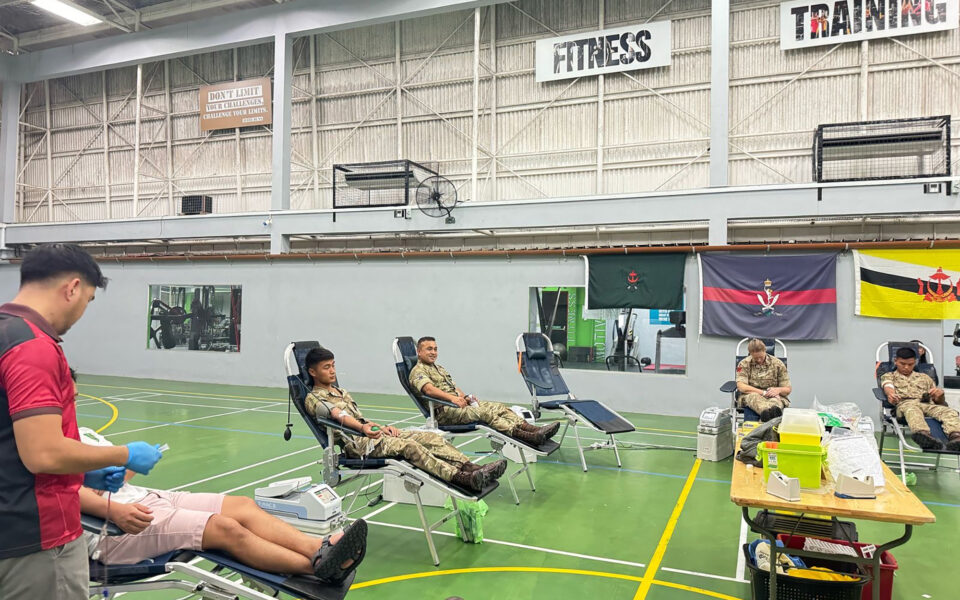 British Forces Brunei Blood Donation Drive 2025 British Forces Brunei Blood Donation Drive 2025