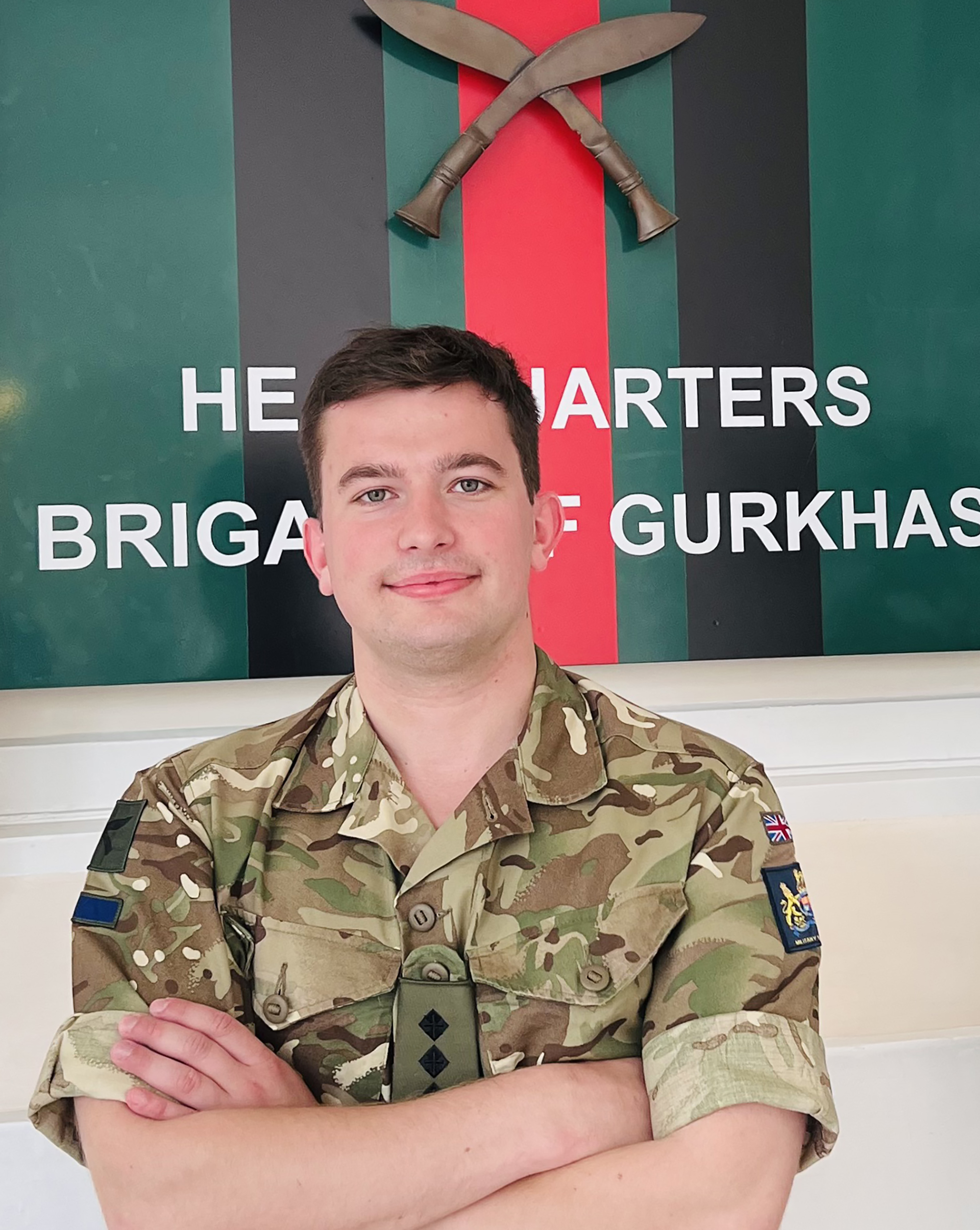 Captain Michael Lymar (Royal Corps of Signals) – Brigade of Gurkhas Adjutant