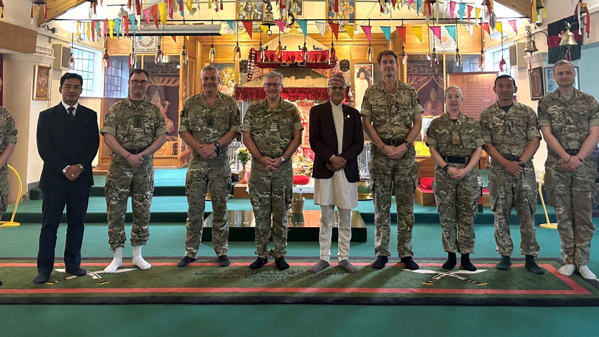 Chief of Defence People visits Gurkha Company Catterick