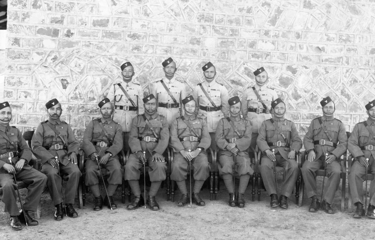 1st Battalion Gurkha Officers, Kakul 1941