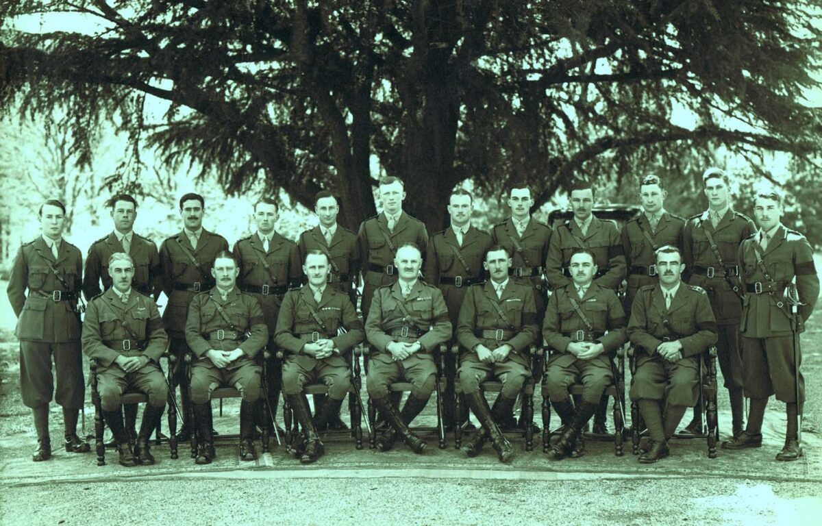 1st Battalion Officers Abbottabad 1936.