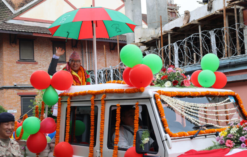Farewell to Major Gyanbahadur Dhenga, Gurkha Major British Gurkhas Nepal
