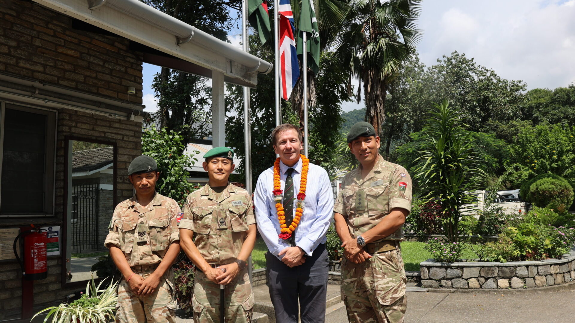 Colonel BG’s Visit to British Gurkhas Pokhara