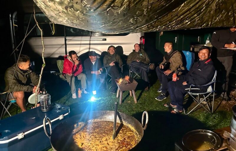Tackling Scafell Pike with The Band of the Brigade of Gurkhas