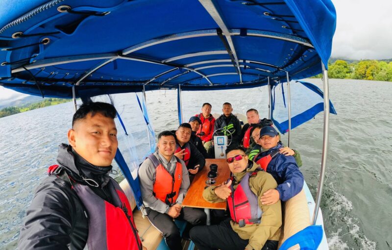 Tackling Scafell Pike with The Band of the Brigade of Gurkhas