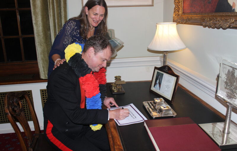 Historic Dine-In at the Royal Artillery Mess, Larkhill