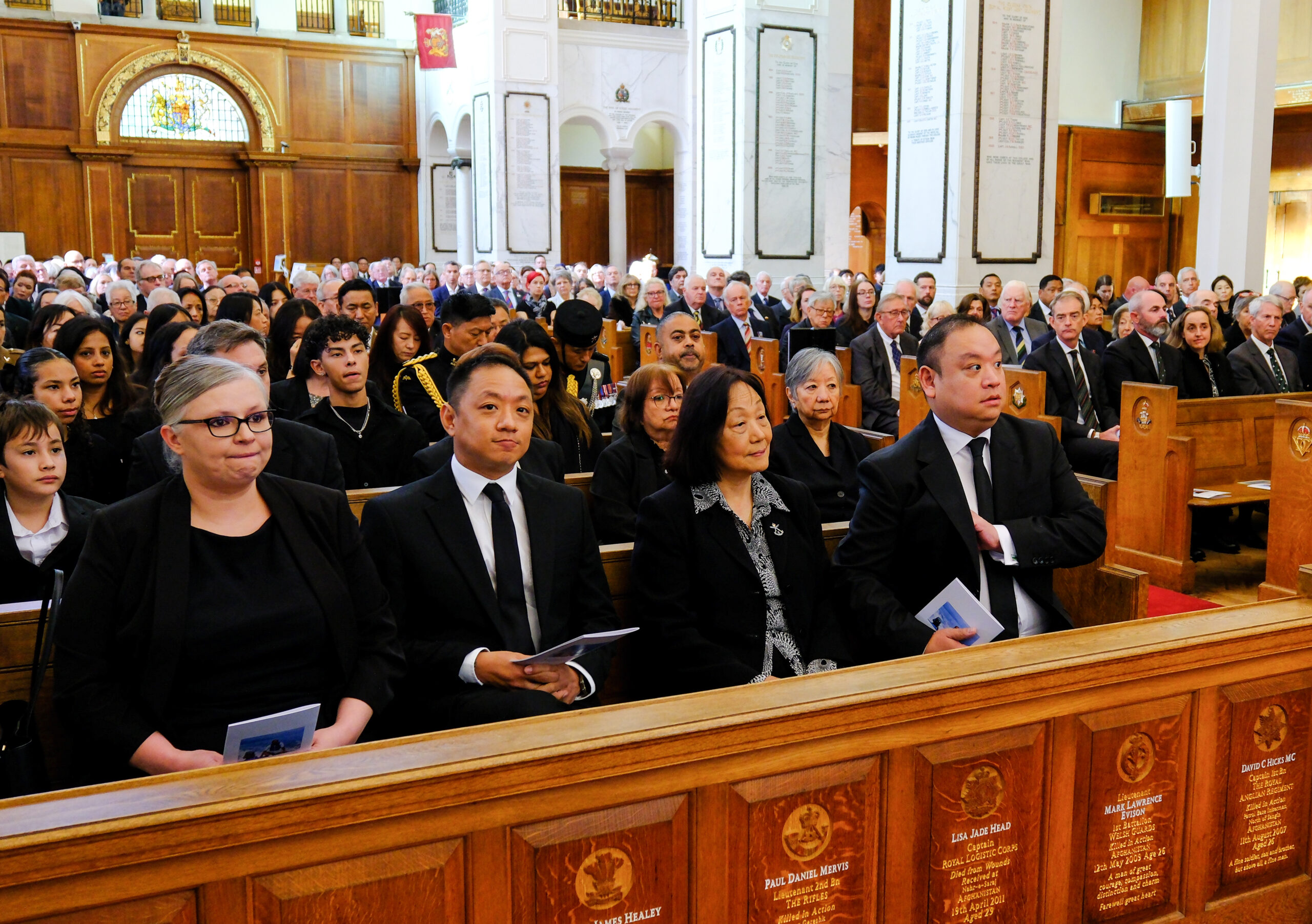 Maj (Retd) Mani Rai memorial service