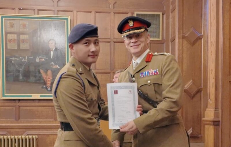 Gurkha Secures Top Student on the Bagpipe Music and Highland Drumming