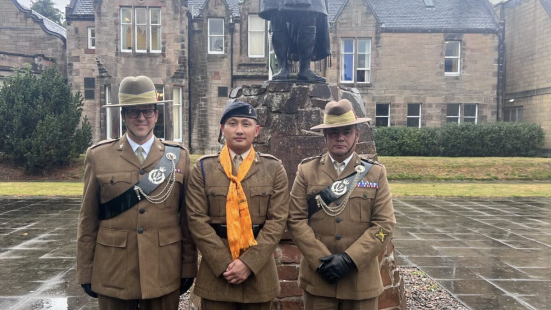 Gurkha Secures Top Student on the Bagpipe Music and Highland Drumming