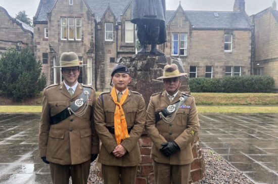 Gurkha Secures Top Student on the Bagpipe Music and Highland Drumming