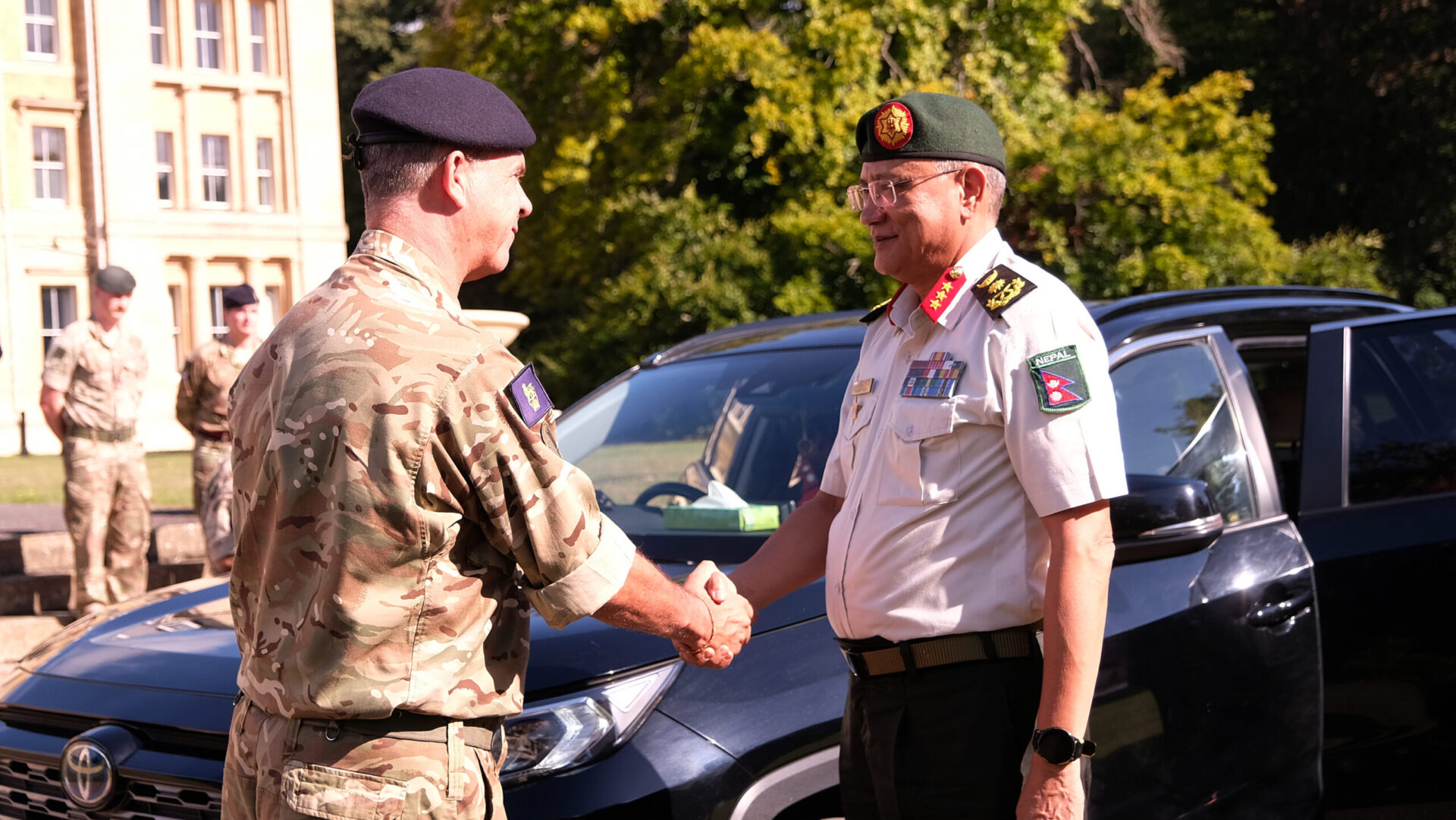 Vice Chief of the Army Staff Nepali Army Visits HQ Brigade of Gurkhas