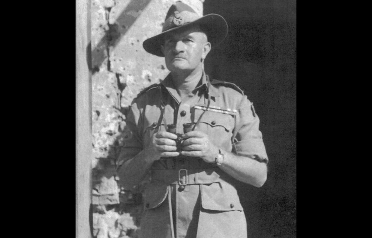Bill Slim as Commander 14th Army in Burma