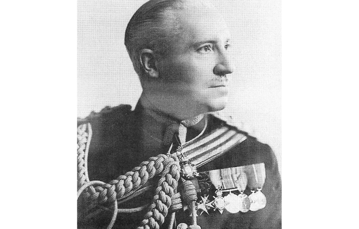 Captain (as a Colonel) E S Phipson CIE DSO