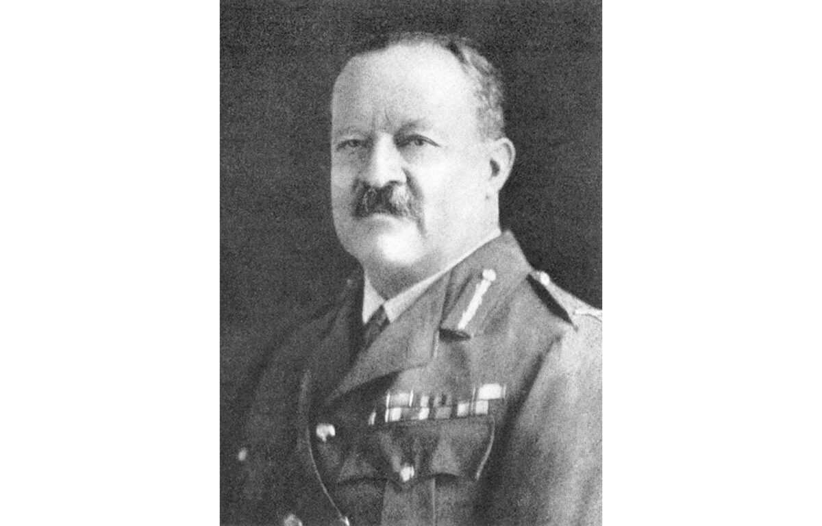 Colonel The Hon C G Bruce CB MVO, CO 1st Battalion 1914-1918