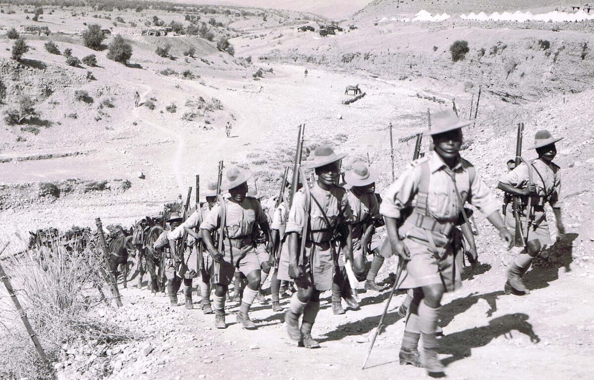 On the march NWF, 1940