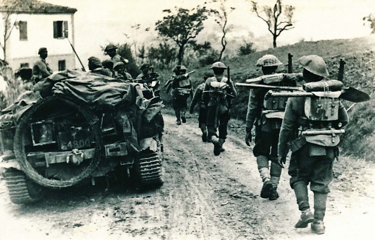 The Advance continues, Italy 1945