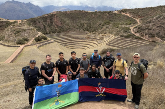 Gurkhas Trek in the Heights of Peru