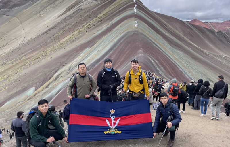 Gurkhas Trek in the Heights of Peru Gurkhas Trek in the Heights of Peru