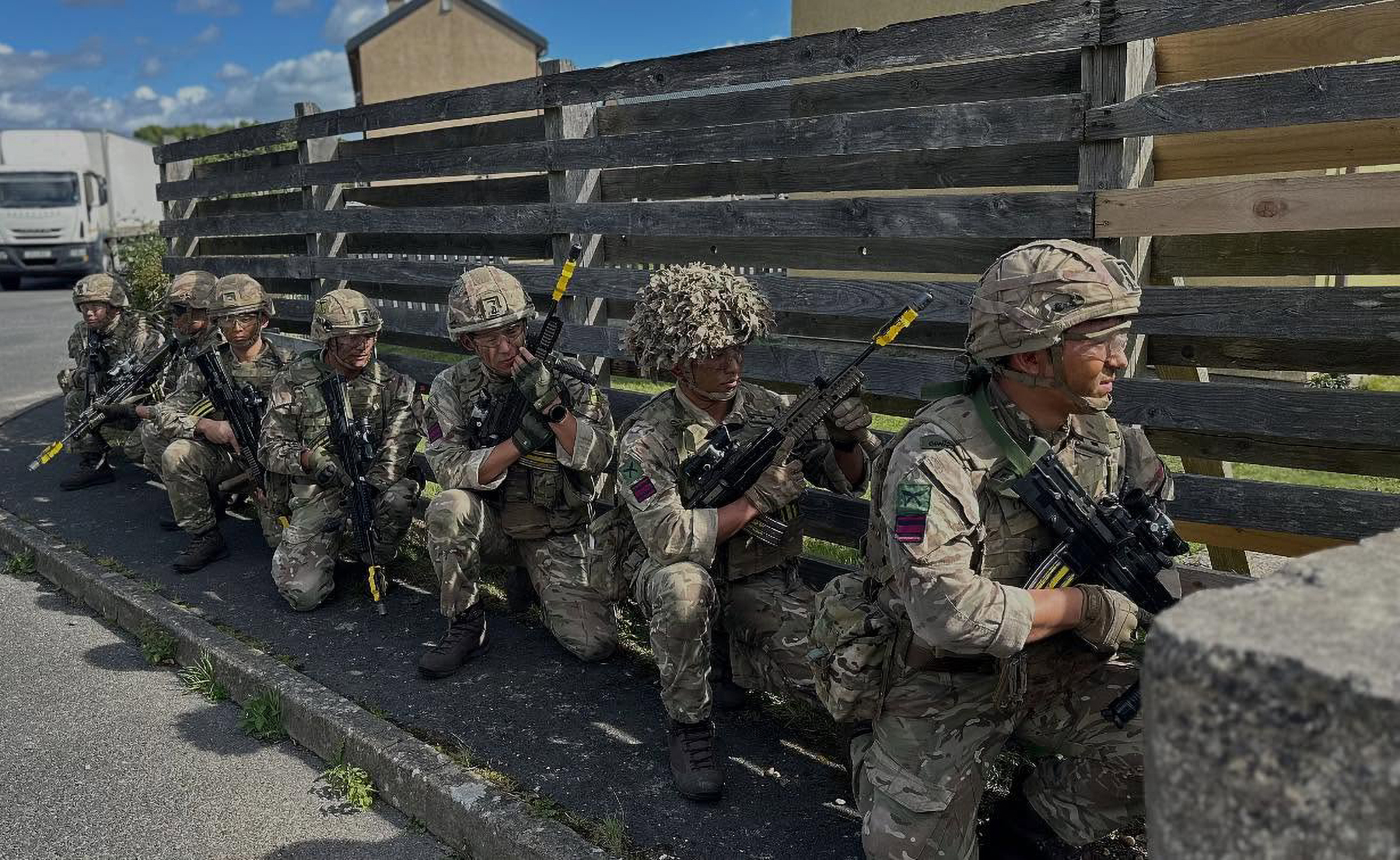 67 Gurkha Field Squadron Take on Section Level Urban Operations Training