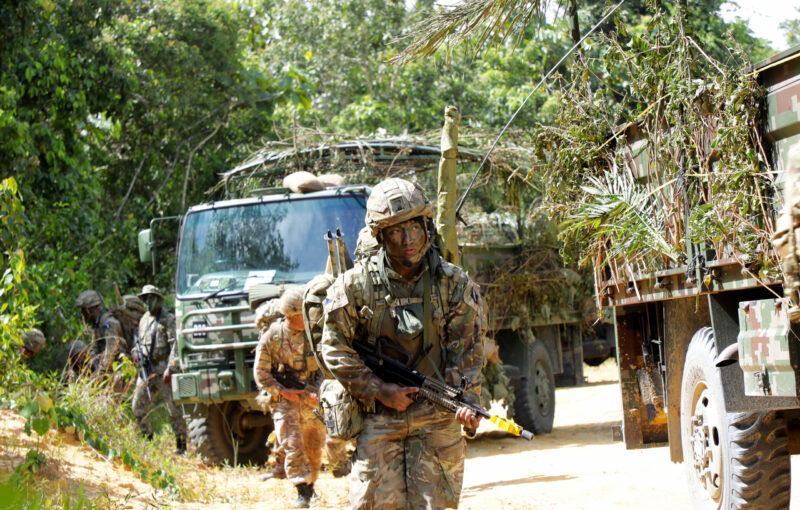 Gurkhas Working Alongside Key FPDA Partners in Malaysia Gurkhas Working Alongside Key FPDA Partners in Malaysia