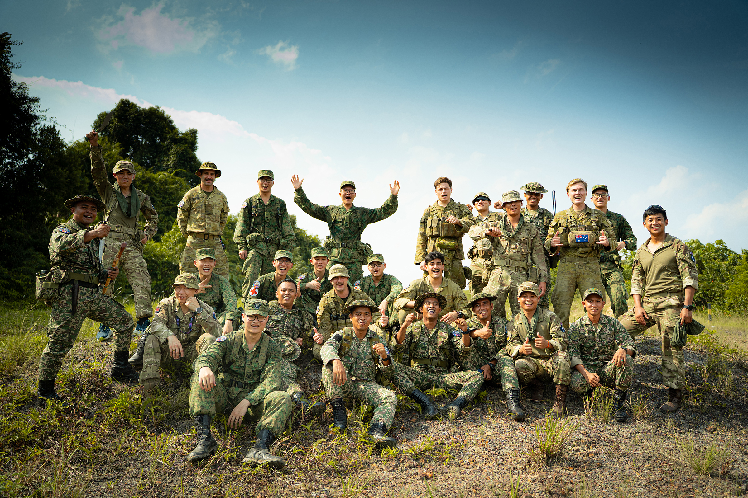 Gurkhas Working Alongside Key FPDA Partners in Malaysia