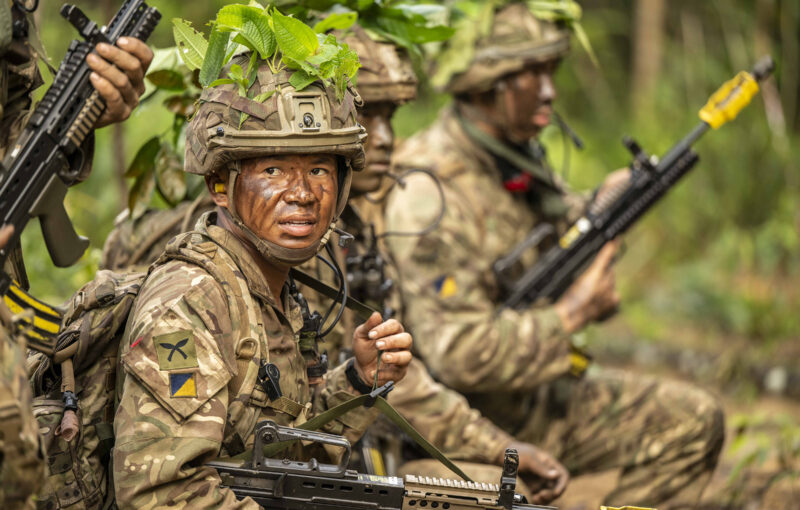 Gurkhas Working Alongside Key FPDA Partners in Malaysia Gurkhas Working Alongside Key FPDA Partners in Malaysia