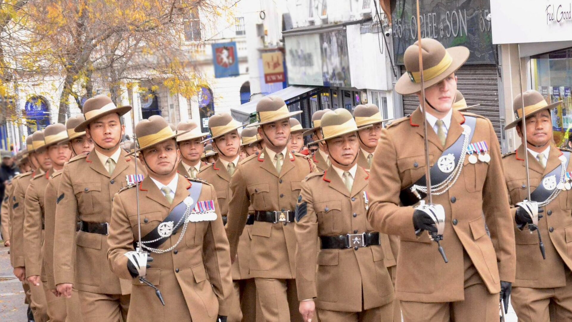 Freedom of Folkstone for The First Battalion, The Royal Gurkha Rifles