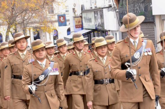 Freedom of Folkstone for The First Battalion, The Royal Gurkha Rifles