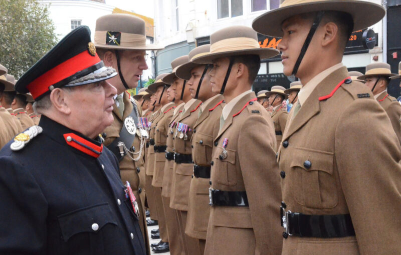 Freedom of Folkstone for The First Battalion, The Royal Gurkha Rifles Freedom of Folkstone for The First Battalion, The Royal Gurkha Rifles