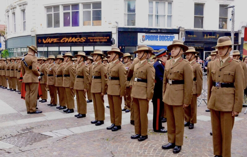 Freedom of Folkstone for The First Battalion, The Royal Gurkha Rifles Freedom of Folkstone for The First Battalion, The Royal Gurkha Rifles