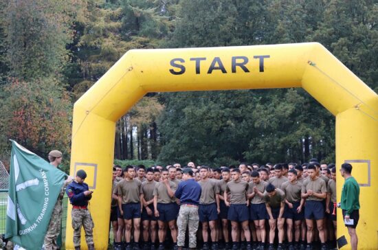 Gurkha Company (Catterick) Cross Country Competition Gurkha Company (Catterick) Cross Country Competition