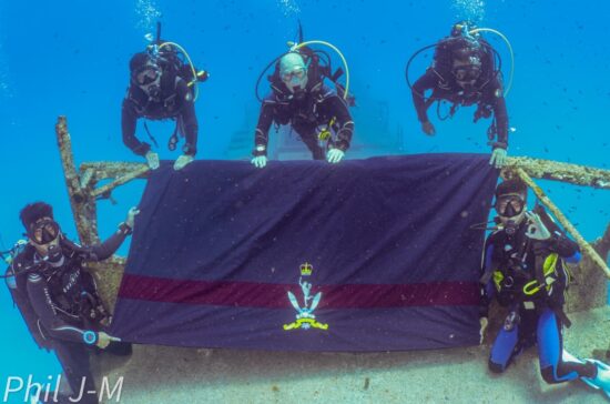 Gurkhas go Diving in the Sea around Malta
