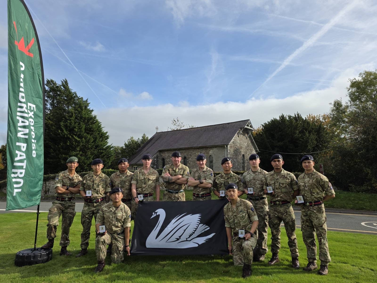 30 Signal Regiment Team Secures Gold on Exercise CAMBRIAN PATROL 2025