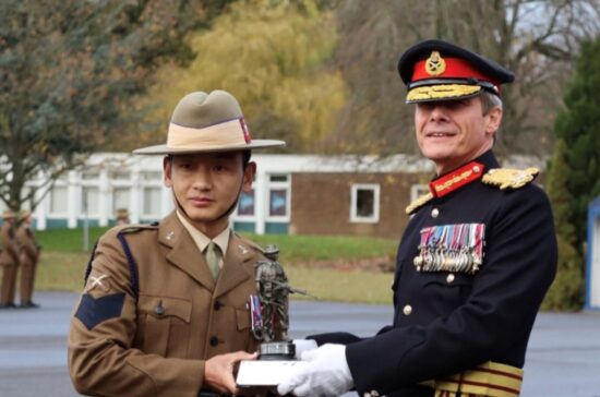 Sergeant Samso Awarded the Commandant’s Trophy 2025 Sergeant Samso Awarded the Commandant’s Trophy 2025