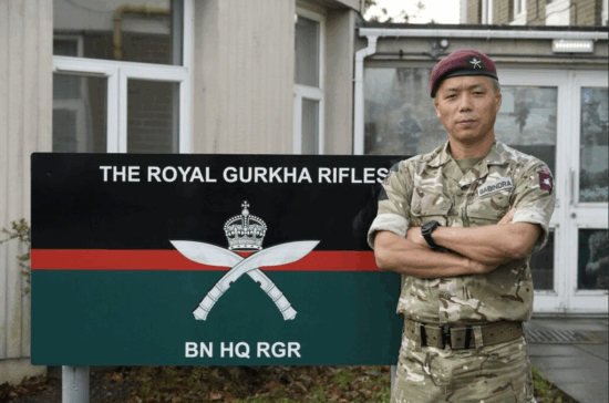 Major Babindra Gurung – Gurkha Major, The First Battalion, The Royal Gurkha Rifles