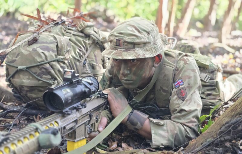 2 RGR Training to Operate in the Jungle