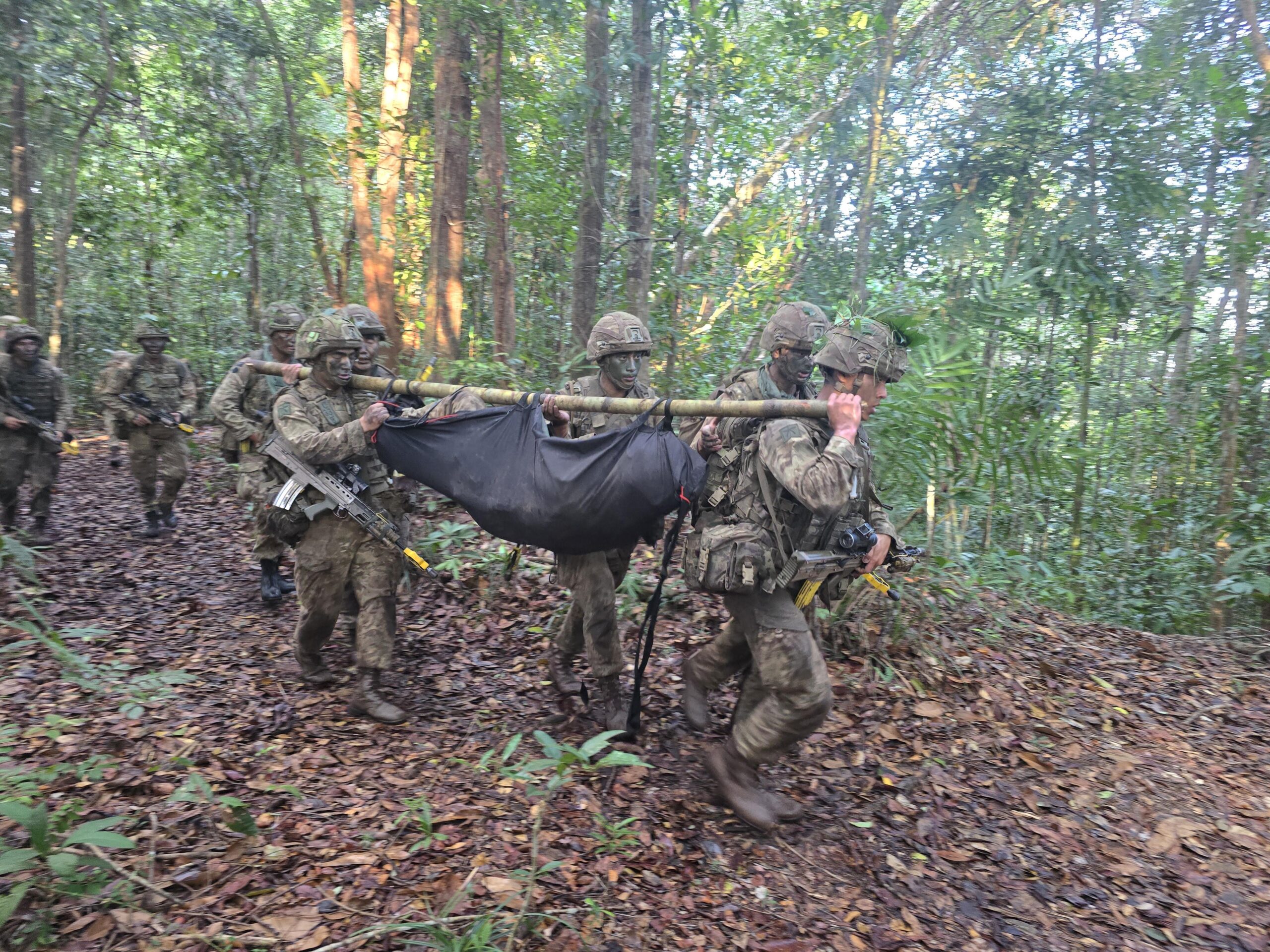 2 RGR Training to Operate in the Jungle - Gurkha Brigade Association