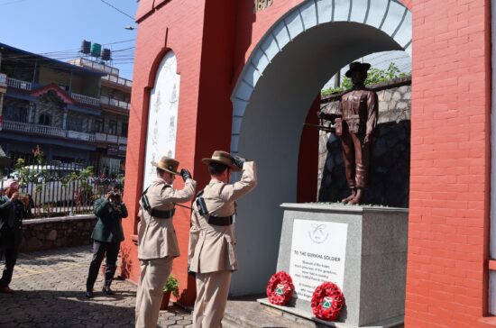 Remembrance in Nepal of all those who have Defended our Freedoms