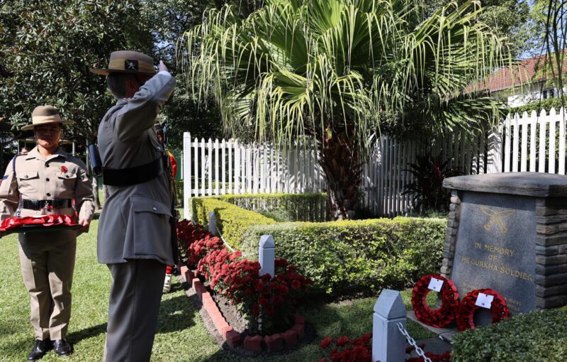 Remembrance in Nepal of all those who have Defended our Freedoms Remembrance in Nepal of all those who have Defended our Freedoms