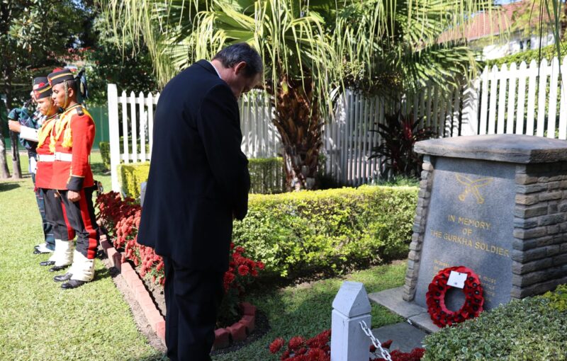 Remembrance in Nepal of all those who have Defended our Freedoms Remembrance in Nepal of all those who have Defended our Freedoms