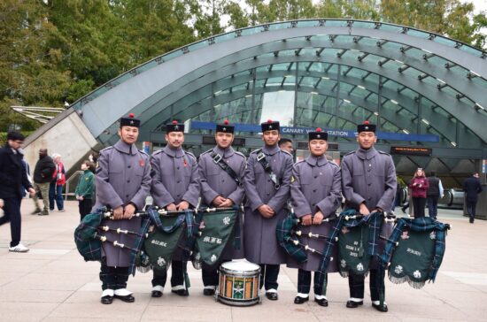 Gurkha Band Canary Wharf - Poppy appeal Gurkha Band Canary Wharf - Poppy appeal