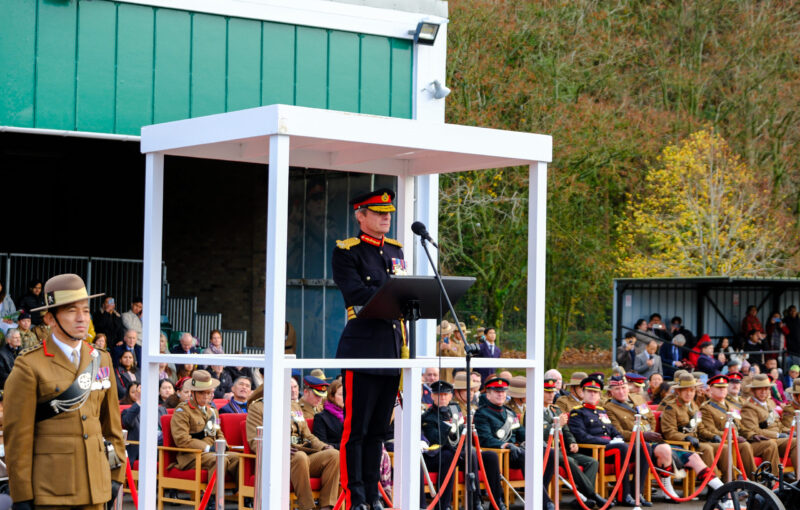 Gurkha Recruit Intake 25 Pass out Parade Catterick