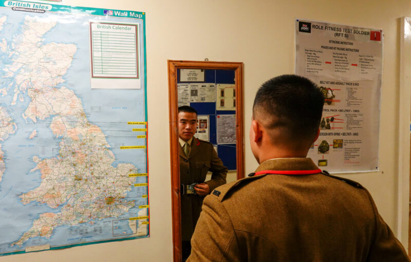 Gurkha Recruit Intake 25 Pass out Parade Catterick