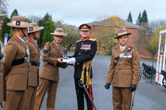 Gurkha Recruit Intake 25 Pass out Parade Catterick