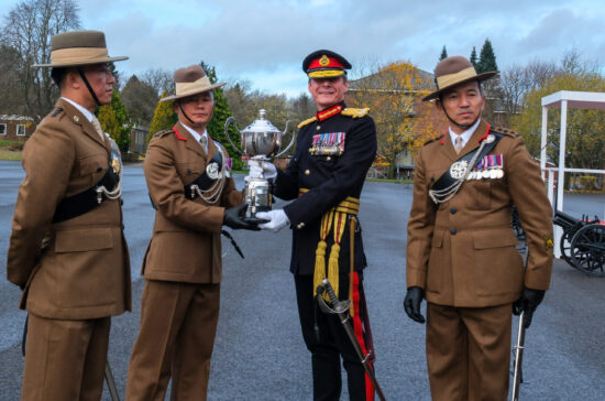 Gurkha Recruit Intake 25 Pass out Parade Catterick