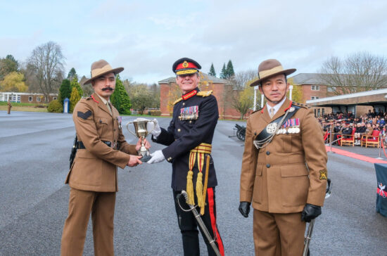 Gurkha Recruit Intake 25 Pass out Parade Catterick
