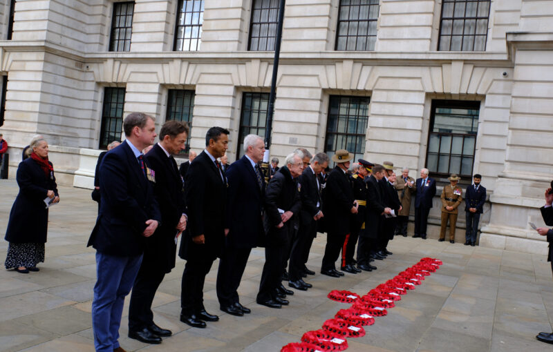 Field Marshal Slim statue London and Gurkhas Field Marshal Slim statue London and Gurkhas