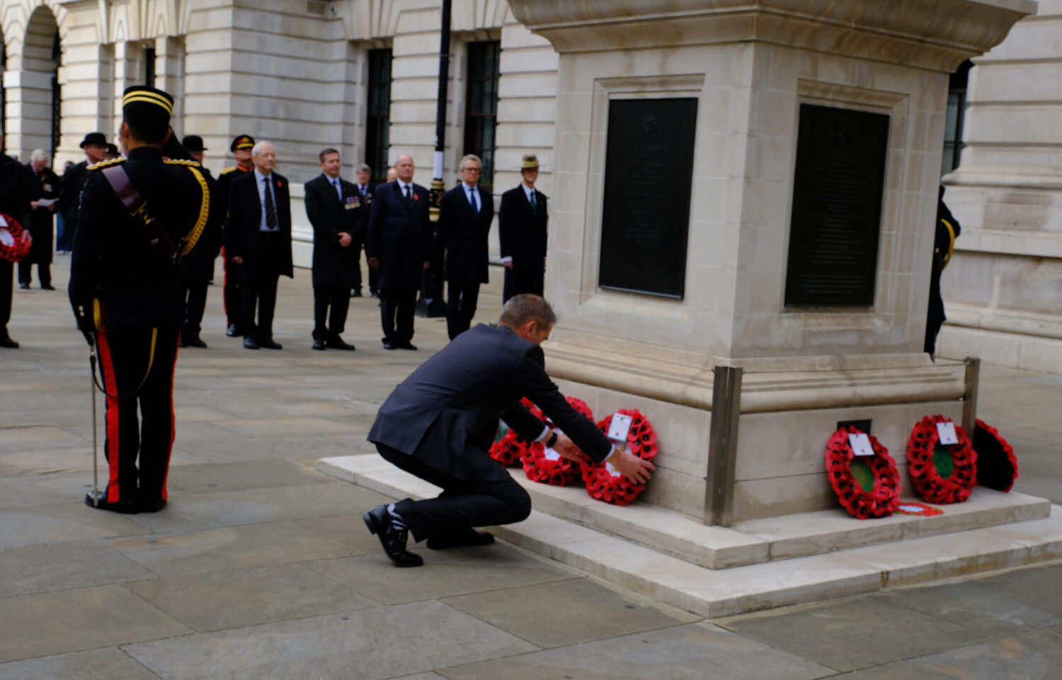 Field Marshal Slim statue London and Gurkhas Field Marshal Slim statue London and Gurkhas