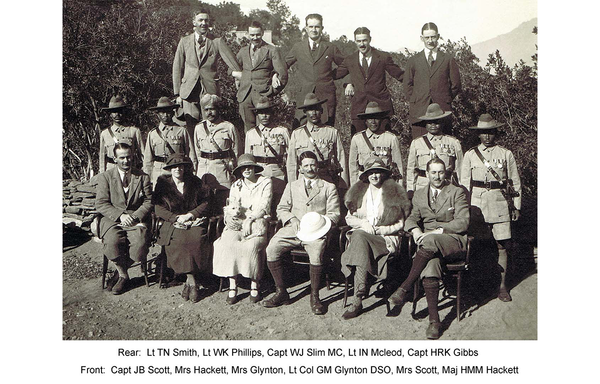 1st Battalion Officers Christmas Day 1923